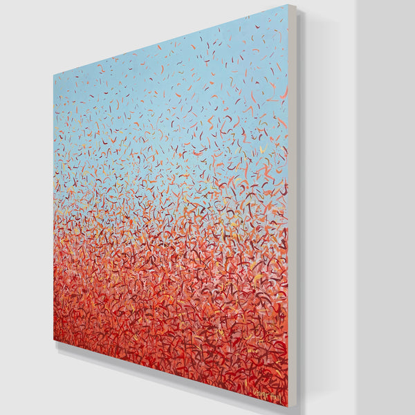 The Nullarbor B 91 x 91cm acrylic on canvas
